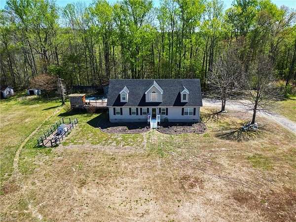 33.5 Acres of Land with Home for Sale in Suffolk, Virginia