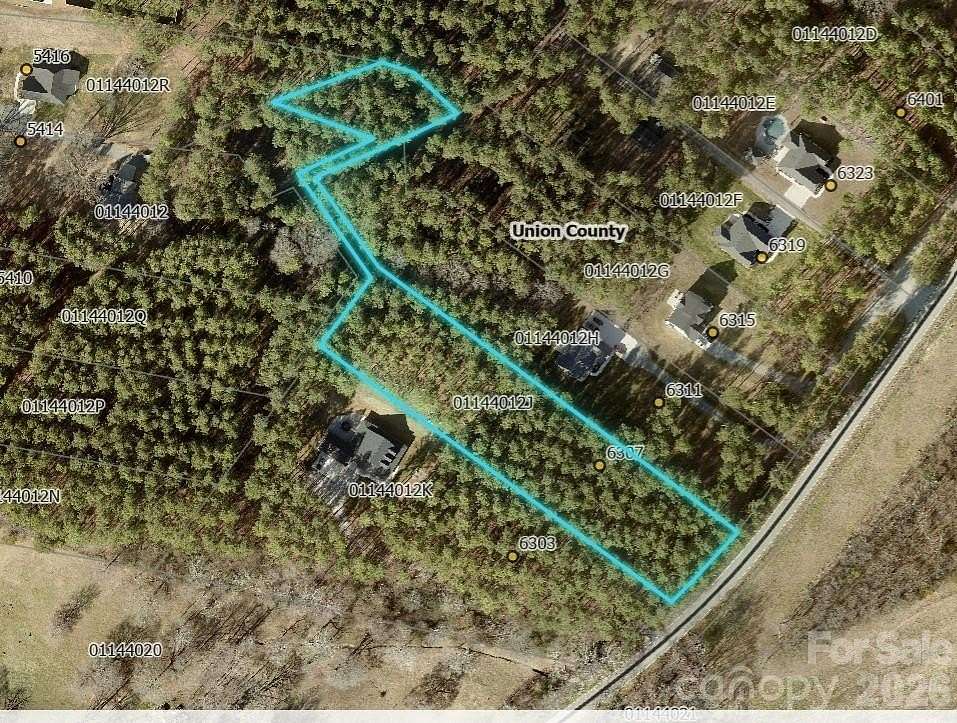 2 Acres of Residential Land for Sale in Marshville, North Carolina
