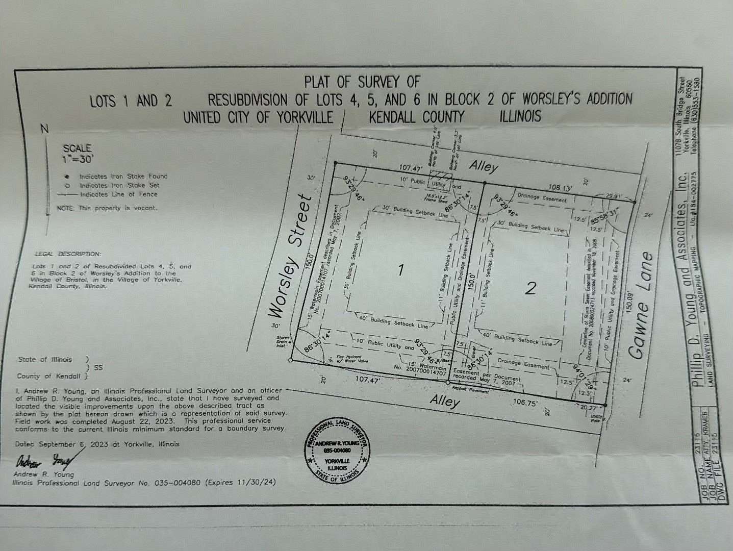 0.36 Acres of Residential Land for Sale in Yorkville, Illinois