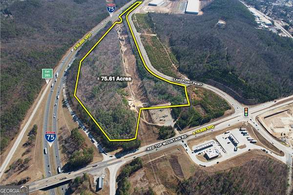 75.6 Acres of Land for Sale in Emerson, Georgia