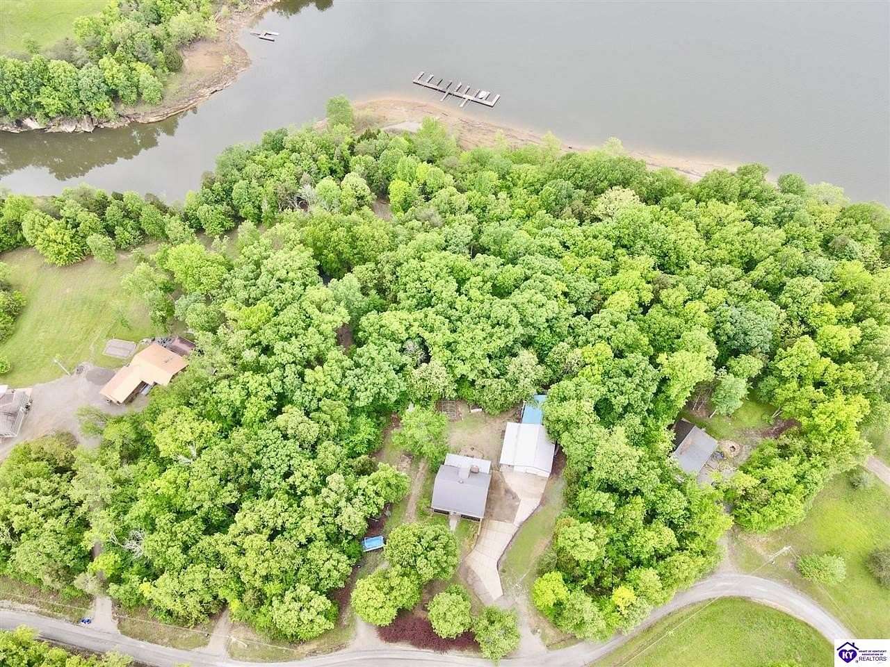 3.43 Acres of Land with Home for Sale in Falls of Rough, Kentucky