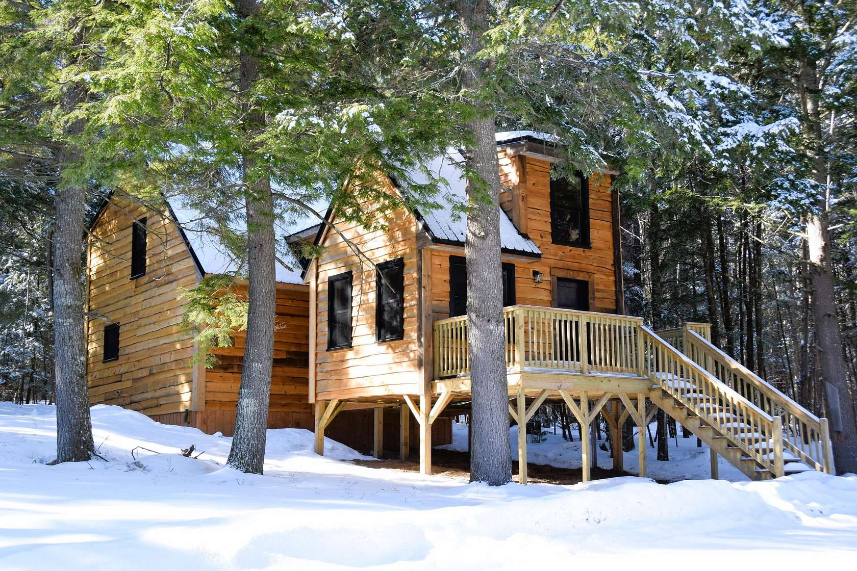 5.1 Acres of Land with Home for Sale in Embden, Maine