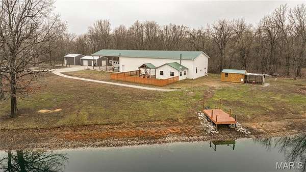 5 Acres of Land with Home for Sale in Bunker Hill, Illinois