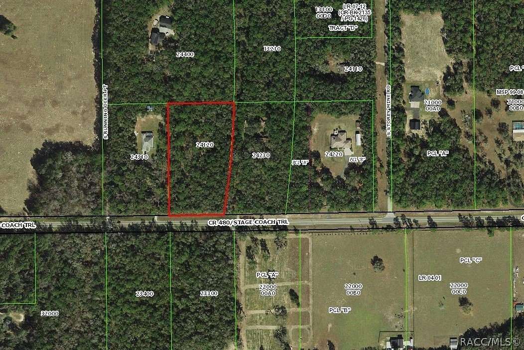 4.13 Acres of Land for Sale in Inverness, Florida