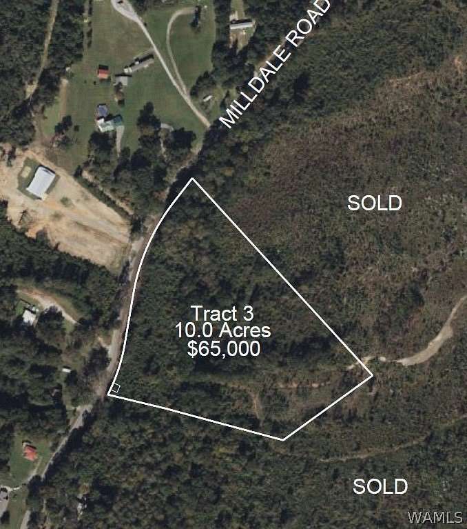 10 Acres of Land for Sale in Brookwood, Alabama