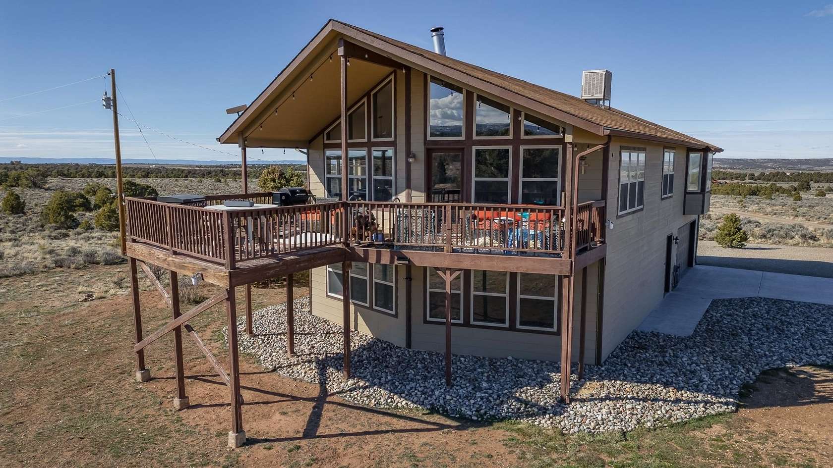 53 Acres of Recreational Land with Home for Sale in Glade Park, Colorado
