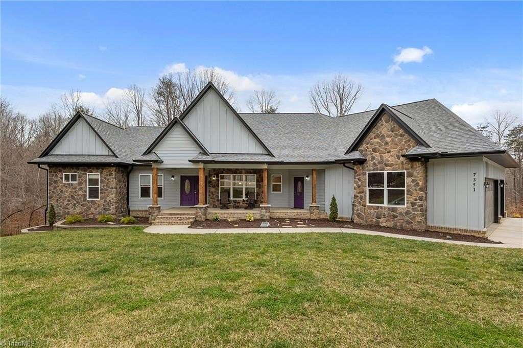 4.88 Acres of Land with Home for Sale in Oak Ridge, North Carolina