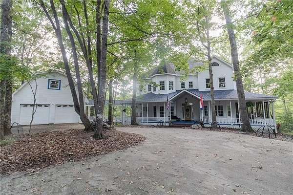 25 Acres of Recreational Land with Home for Sale in Dahlonega, Georgia