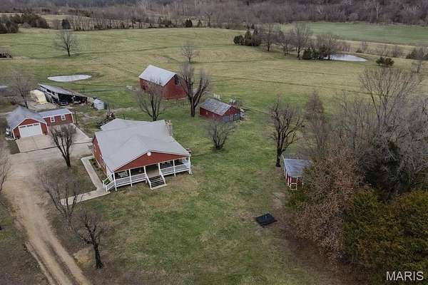 14 Acres of Land with Home for Sale in Rosebud, Missouri
