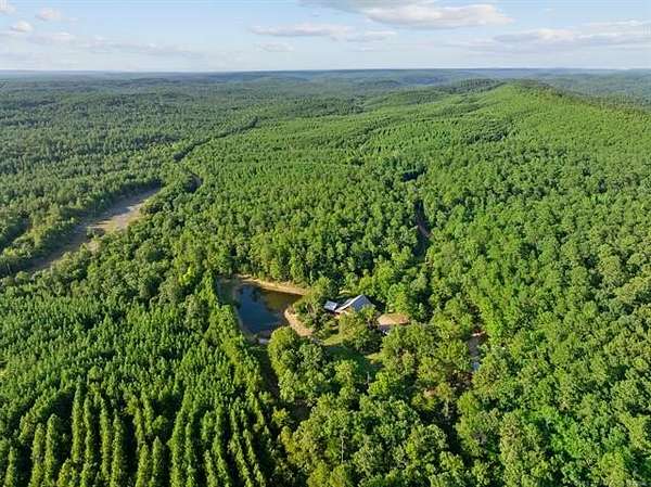 24 Acres of Recreational Land with Home for Sale in Broken Bow, Oklahoma