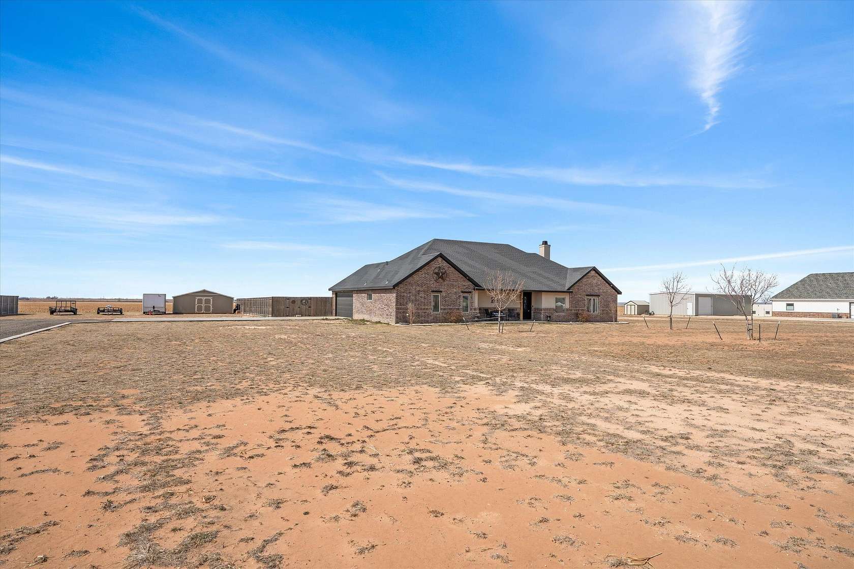 1.5 Acres of Land with Home for Sale in Shallowater, Texas