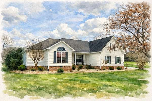 5 Acres of Land with Home for Sale in Mount Pleasant, Tennessee