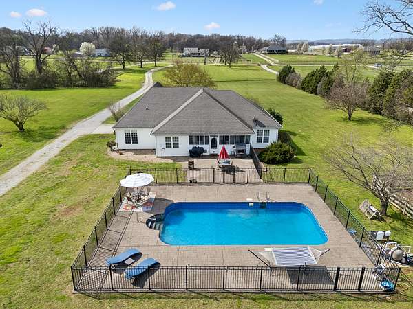 5 Acres of Land with Home for Sale in Mount Pleasant, Tennessee