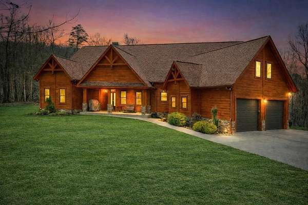 10 Acres of Land with Home for Sale in Ellijay, Georgia