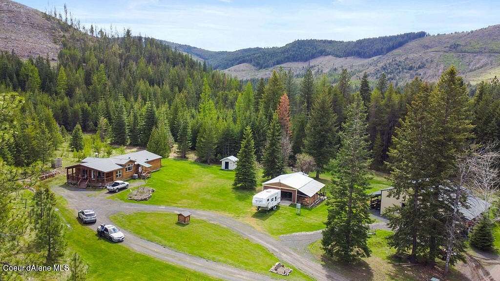 7.5 Acres of Land with Home for Sale in St. Maries, Idaho