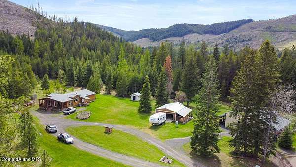 7.5 Acres of Land with Home for Sale in St. Maries, Idaho