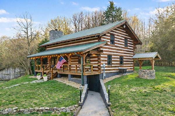 15.7 Acres of Land with Home for Sale in Greeneville, Tennessee