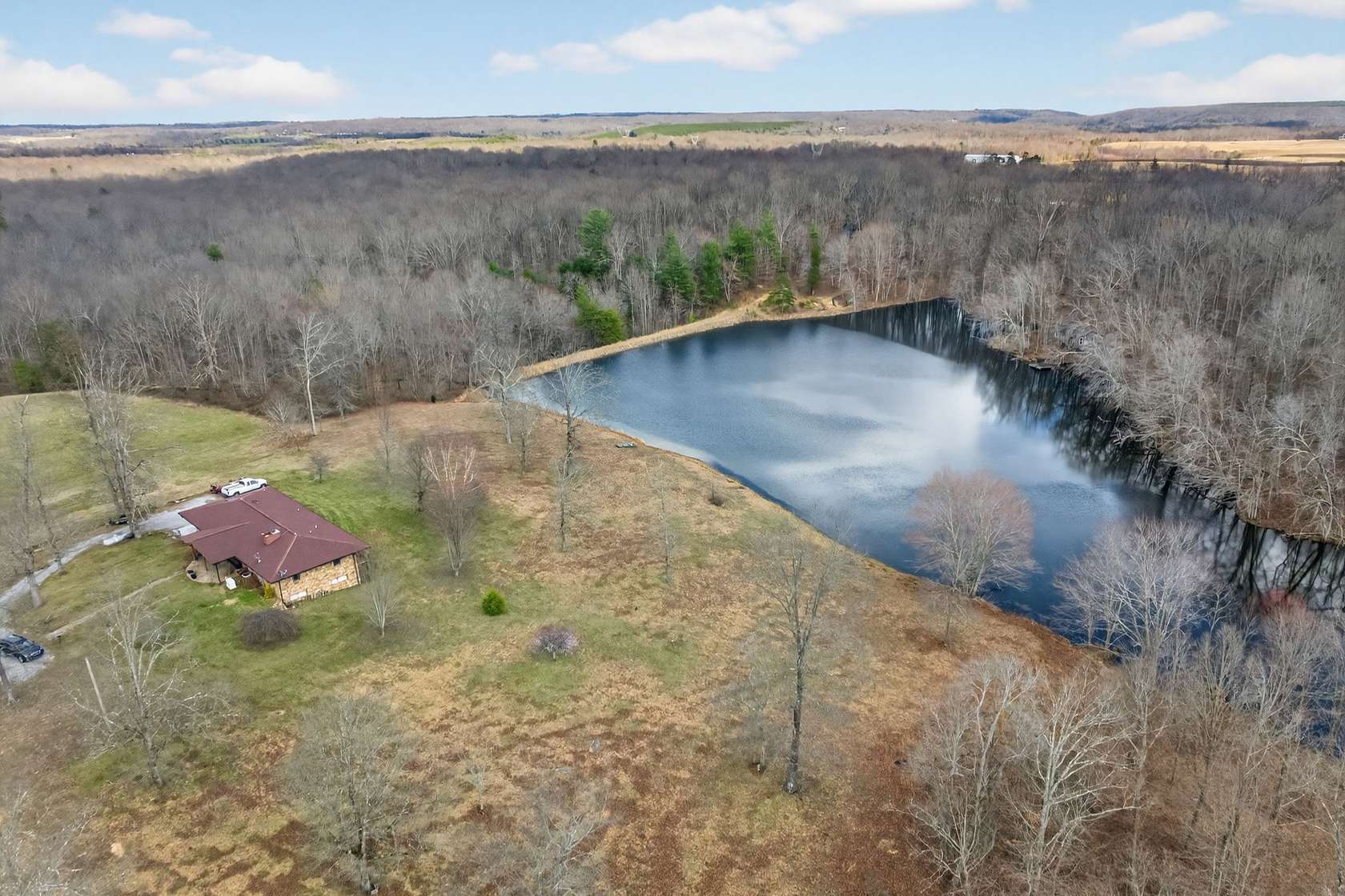 29.5 Acres of Recreational Land with Home for Sale in Graysville, Tennessee