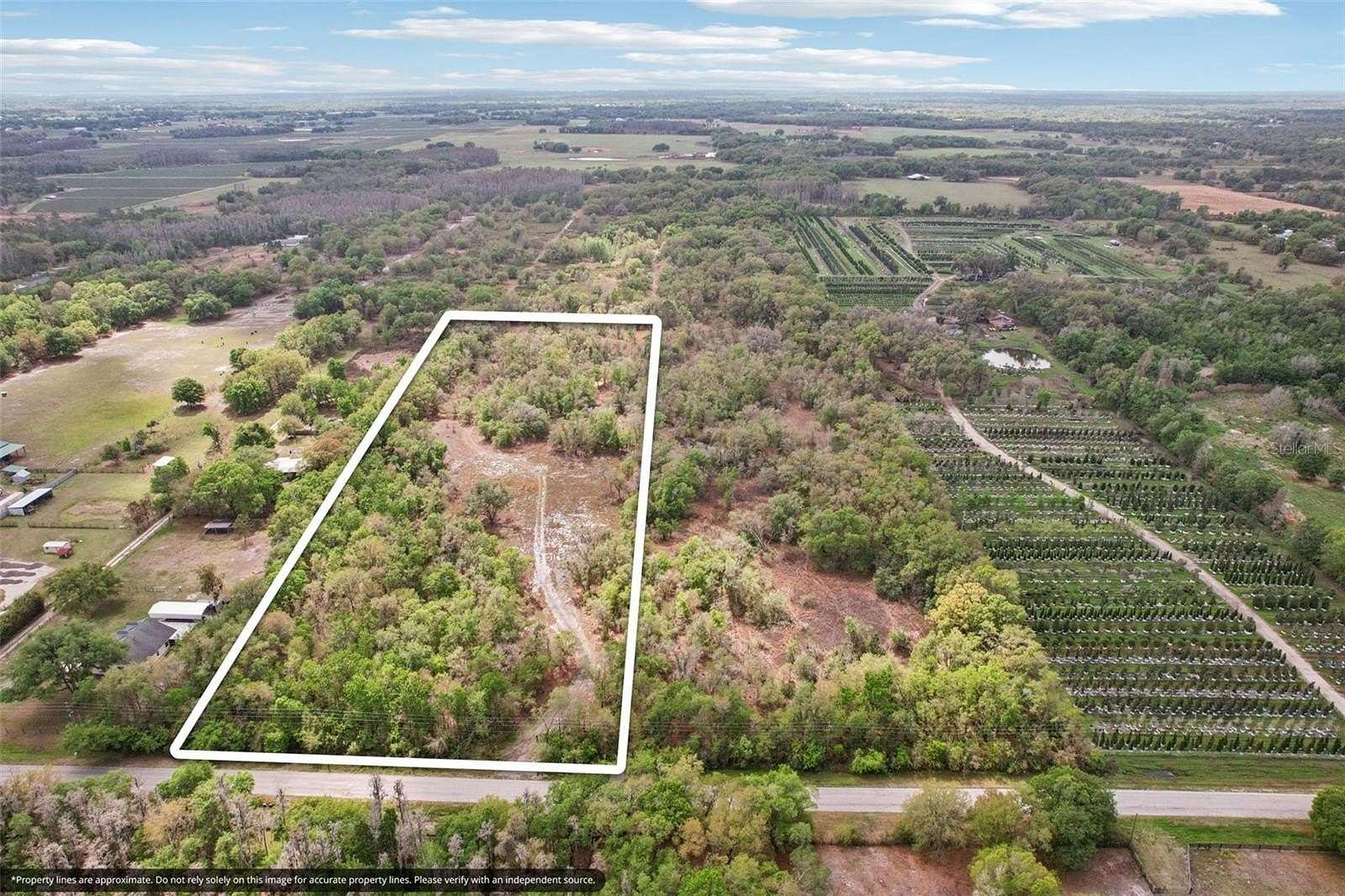 9.5 Acres of Residential Land for Sale in Plant City, Florida