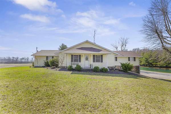 8.55 Acres of Land with Home for Sale in Jasper, Indiana