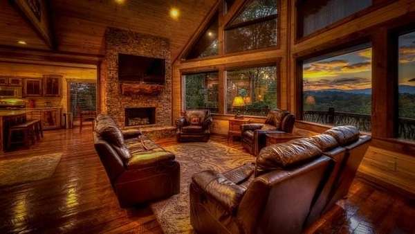 4 Acres of Land with Home for Sale in Mineral Bluff, Georgia