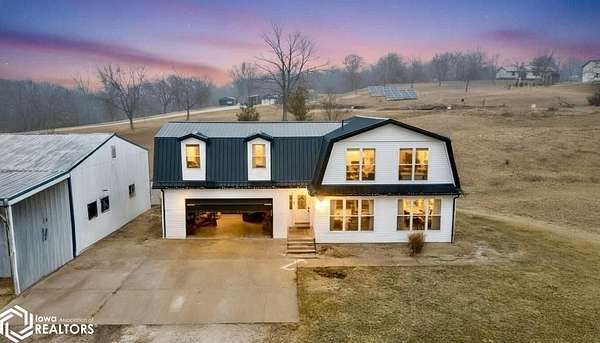 21 Acres of Land with Home for Sale in West Burlington, Iowa