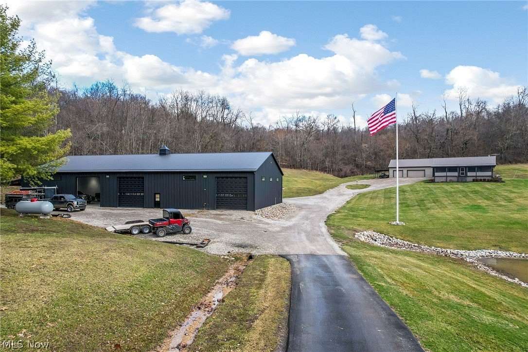 54.7 Acres of Recreational Land with Home for Sale in Mount Perry, Ohio