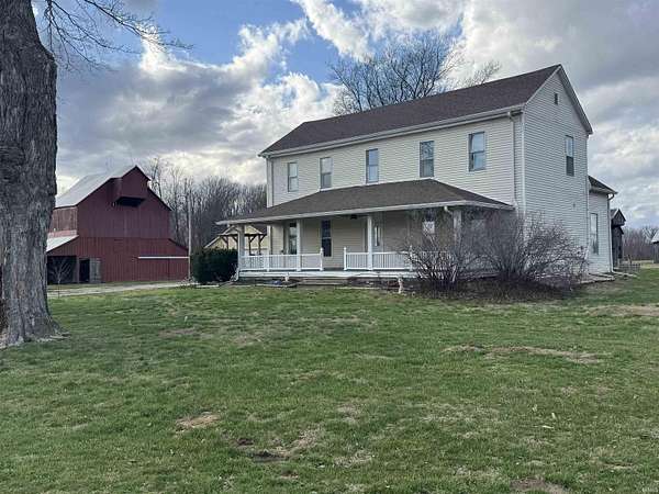 2.2 Acres of Land with Home for Sale in Patoka, Indiana