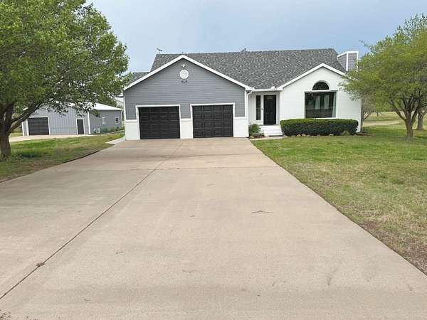 4.8 Acres of Land with Home for Sale in Wellington, Kansas