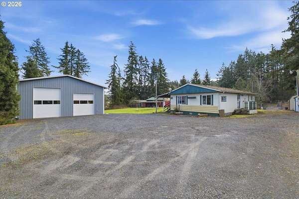 6 Acres of Land with Home for Sale in Lebanon, Oregon