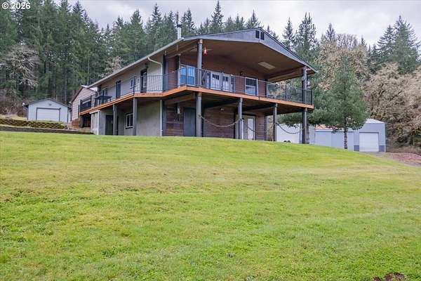 34.5 Acres of Recreational Land with Home for Sale in Lebanon, Oregon