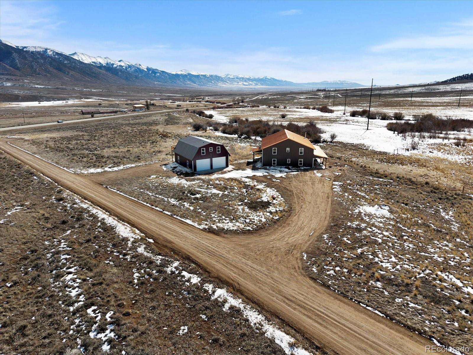 39 Acres of Recreational Land with Home for Sale in Poncha Springs, Colorado