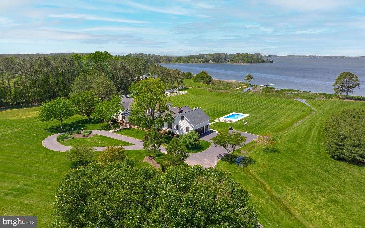 9 Acres of Land with Home for Sale in Royal Oak, Maryland