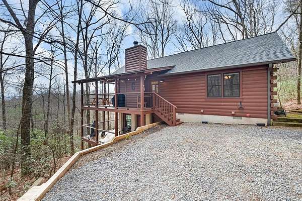 4.65 Acres of Land with Home for Sale in Ellijay, Georgia