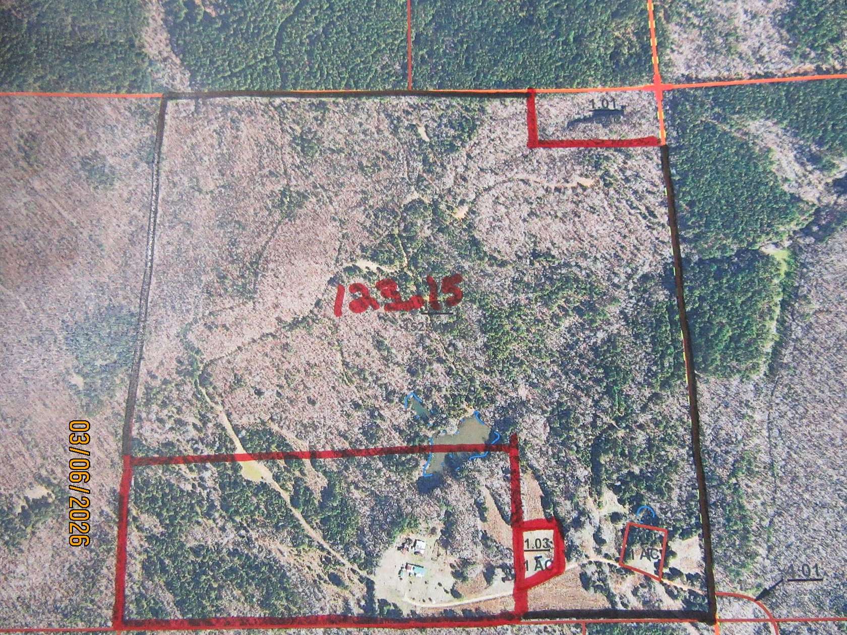 123 Acres of Land for Sale in Ripley, Mississippi