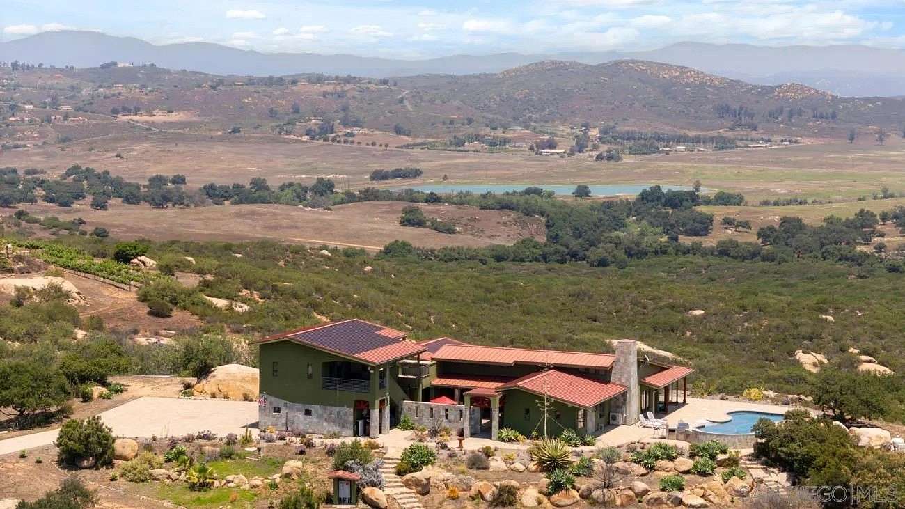 8.47 Acres of Land with Home for Sale in Ramona, California