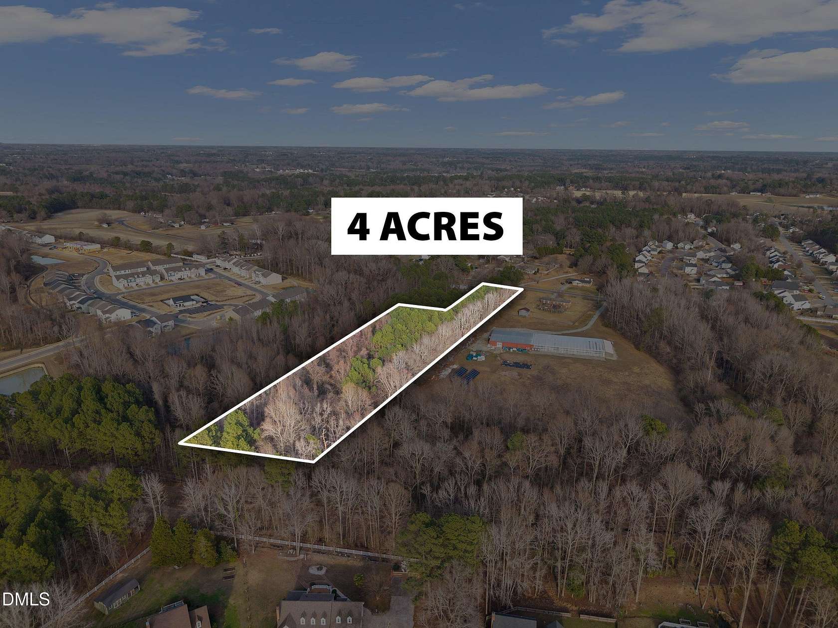 4 Acres of Residential Land for Sale in Angier, North Carolina