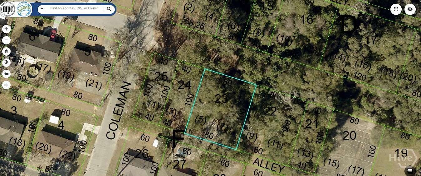 0.18 Acres of Residential Land for Sale in Savannah, Georgia