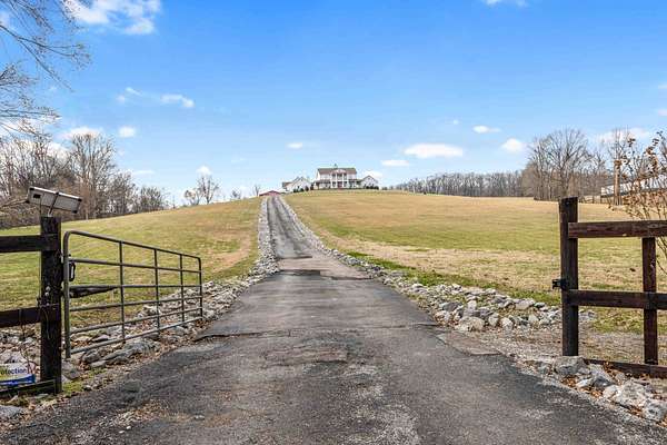 36 Acres of Agricultural Land with Home for Sale in Bethpage, Tennessee