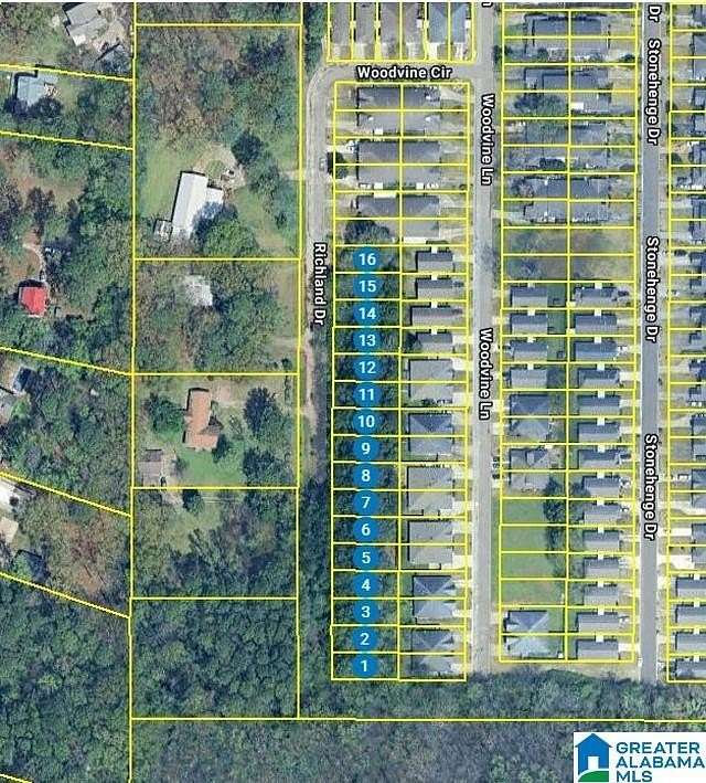0.08 Acres of Residential Land for Sale in Center Point, Alabama