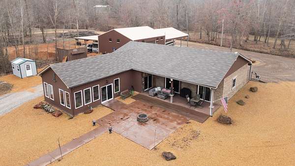 14.7 Acres of Recreational Land with Home for Sale in Buchanan, Tennessee