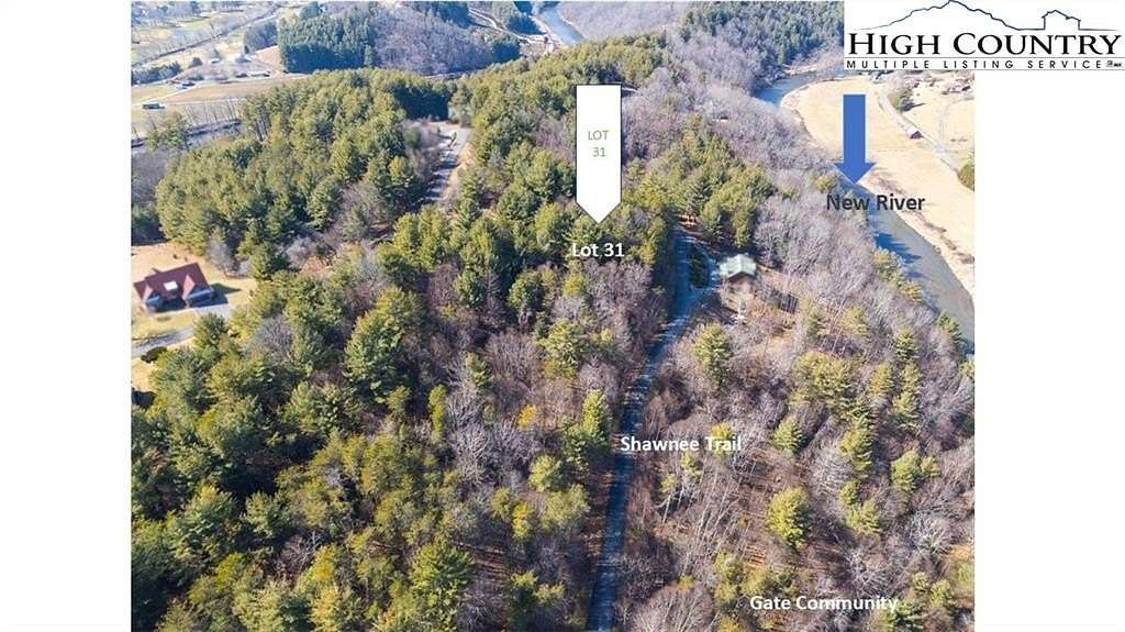 3.3 Acres of Land for Sale in Jefferson, North Carolina