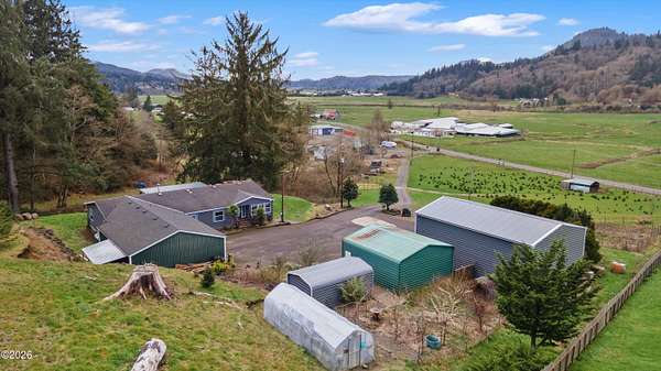 5.7 Acres of Land with Home for Sale in Cloverdale, Oregon