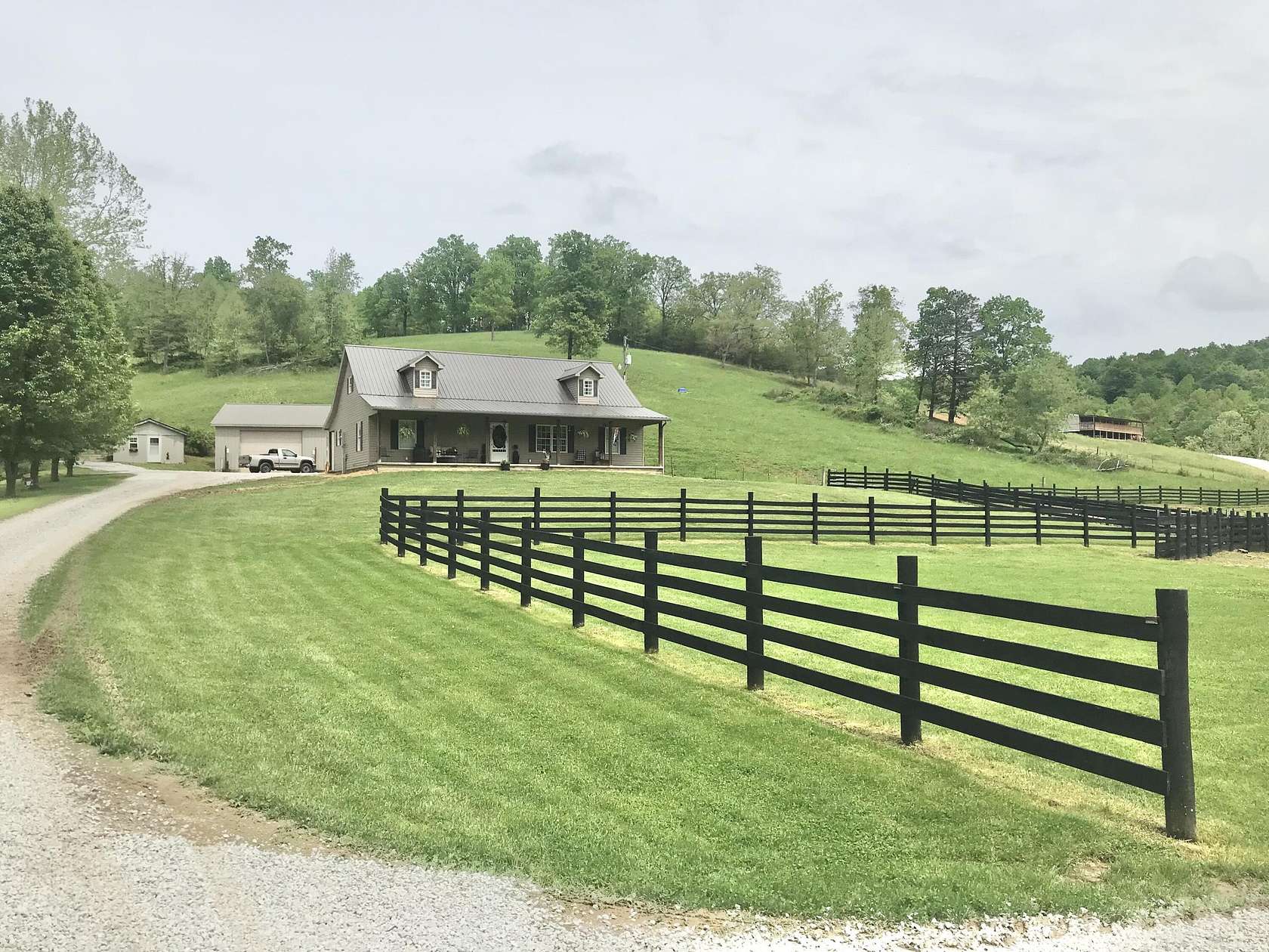 4.45 Acres of Land with Home for Sale in Olive Hill, Kentucky