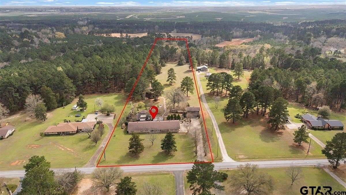 5 Acres of Land with Home for Sale in Marshall, Texas