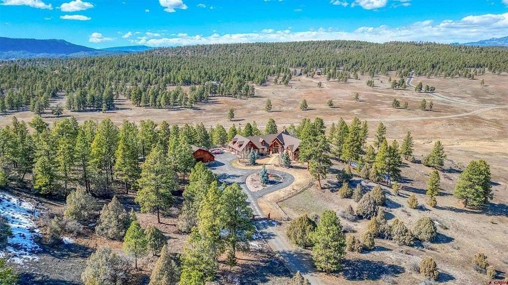 54 Acres of Recreational Land with Home for Sale in Pagosa Springs, Colorado