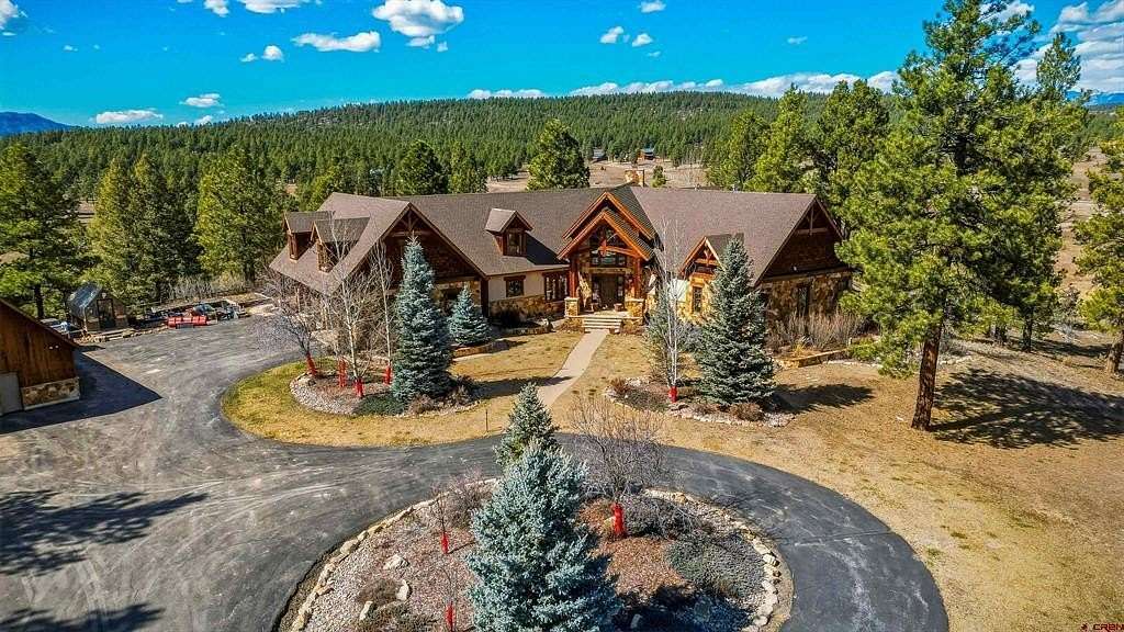 54 Acres of Recreational Land with Home for Sale in Pagosa Springs, Colorado