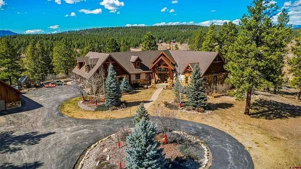 53.9 Acres of Recreational Land with Home for Sale in Pagosa Springs, Colorado