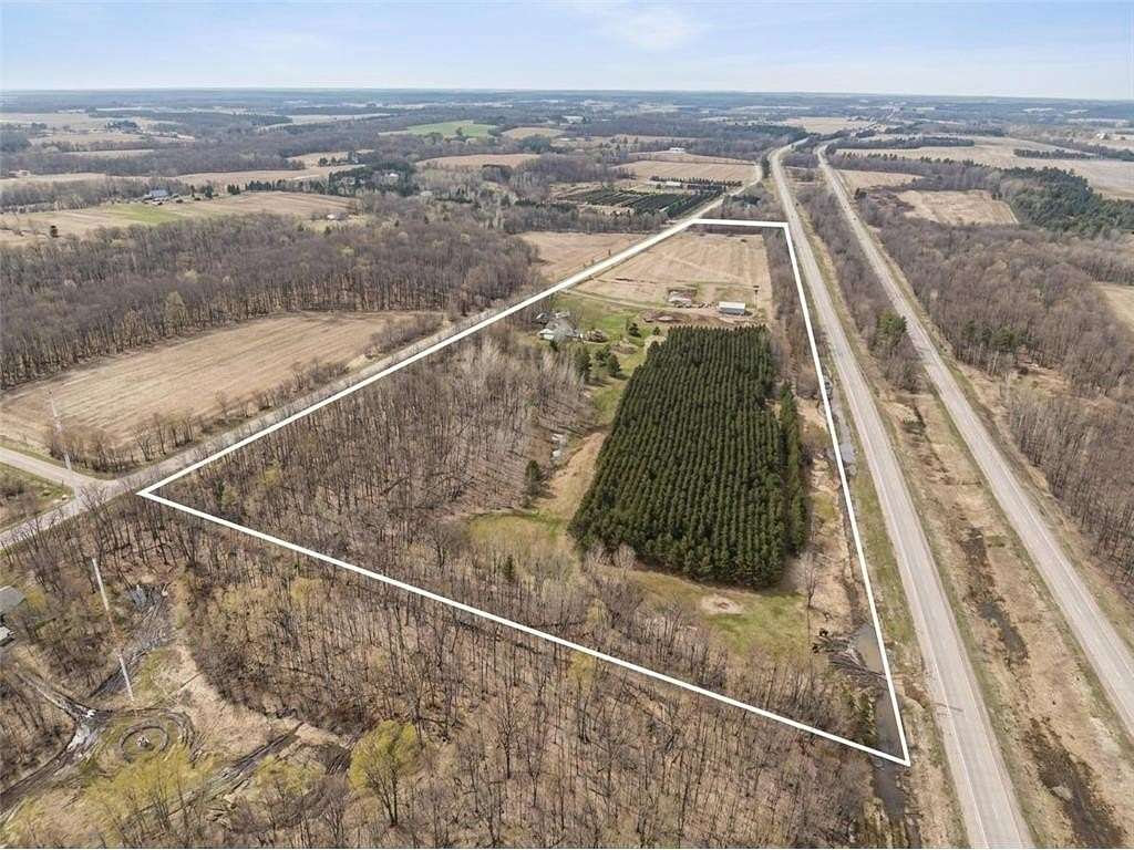 35.6 Acres of Land with Home for Sale in Rice Lake, Wisconsin