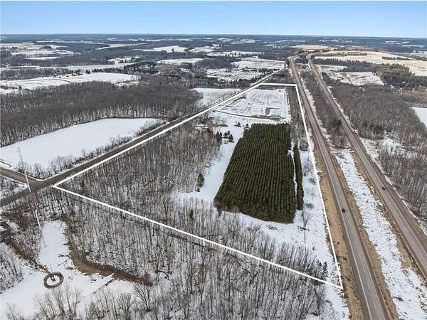 35.6 Acres of Land with Home for Sale in Rice Lake, Wisconsin